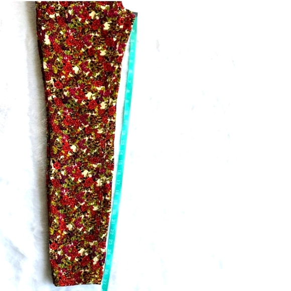 🌼🌼Free People Floral Corduroy Sun Chaser Boho Pants sz 26 *EXCELLENT CONDITION - Picture 5 of 6